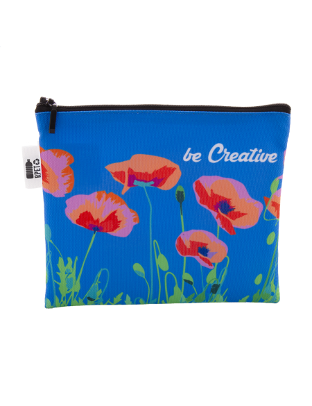 Kosmetická taštička na zakázku CreaBeauty M RPET bílá