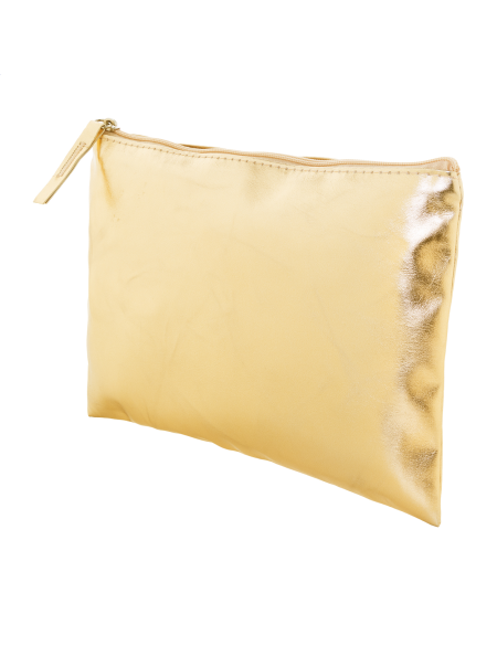 Kosmetická taštička s metalickým povrchem