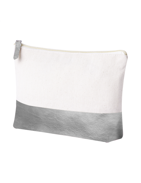 Kosmetická taštička z PU kůže a bavlny