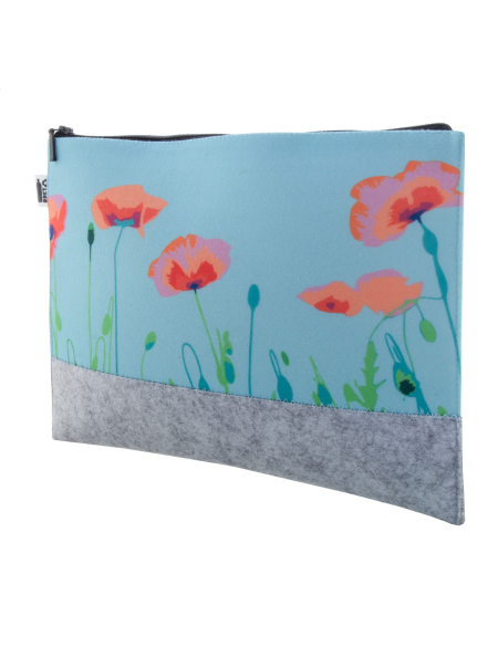 Kosmetická taštička na zakázku z plsti CreaFelt Beauty L