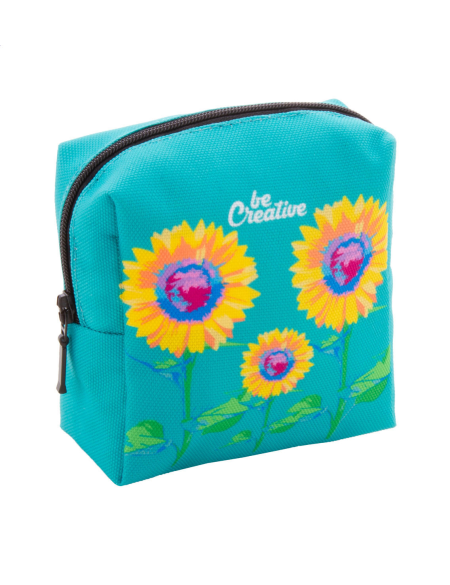 Kosmetická taštička na zakázku ve tvaru čtverce