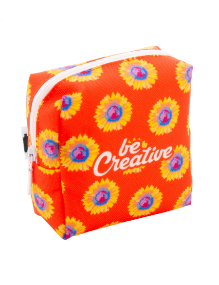 Kosmetická taštička na zakázku CreaBeauty Square S černá