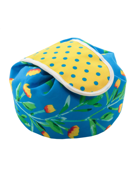 Kosmetická taštička na zakázku se stahováním CreaBeauty Draw bílá