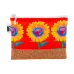 Kosmetická taštička na zakázku CreaBeauty Cork S RPET bílá