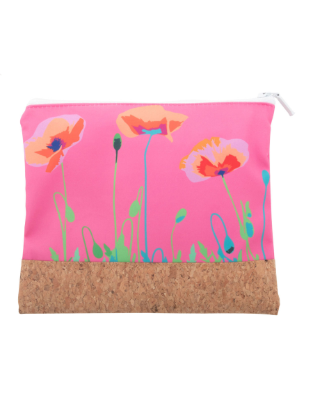 Kosmetická taštička na zakázku z přírodního korku