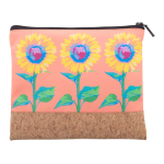 Kosmetická taštička na zakázku CreaBeauty Cork M černá