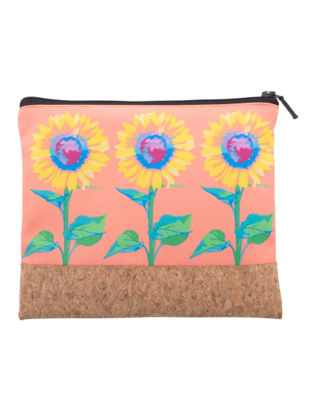 Kosmetická taštička na zakázku CreaBeauty Cork M bílá