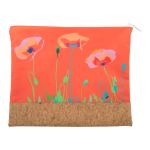 Kosmetická taštička na zakázku CreaBeauty Cork L bílá