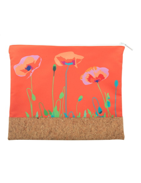 Kosmetická taštička na zakázku z přírodního korku