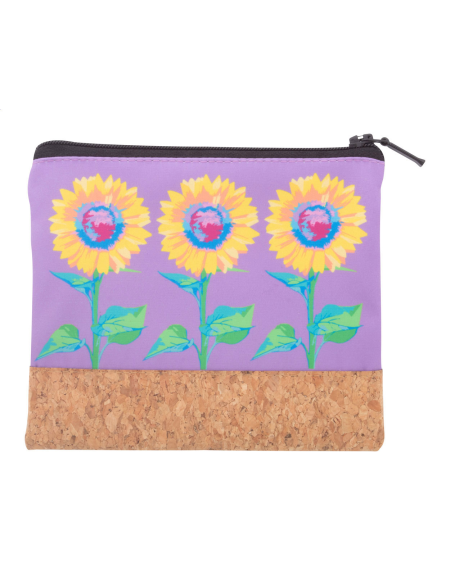 Kosmetická taštička na zakázku CreaBeauty Cork S bílá