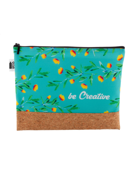 Kosmetická taštička na zakázku z přírodního korku