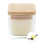 Svíčka vanilka hoří 8 hodin Cubama bílá