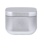 Svíčka vanilková v kovové krabičce Tindle stříbrná