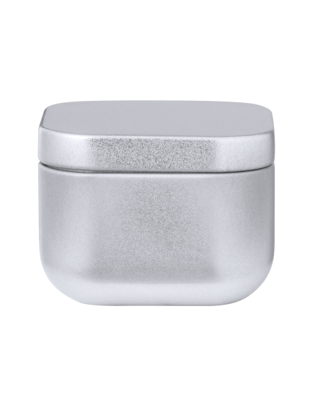 Svíčka vanilková v kovové krabičce