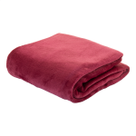 Deka flanelová fleecová RPET Vantaa vínová