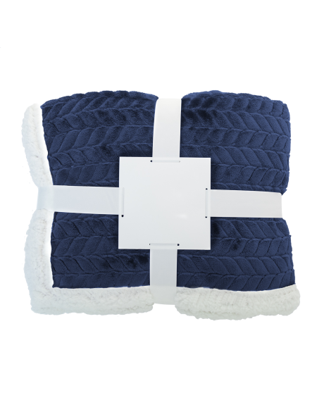 Deka s žakárovým vzorem