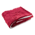 Deka vánoční RPET Valsatra vínová