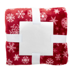 Deka vánoční RPET Knivsta červená