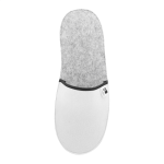Pantofle na zakázku RPET CreaFelt Slip bílá