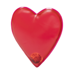 Polštářek tepelný srdce Horoa červená