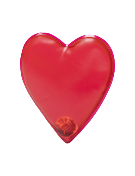 Polštářek tepelný srdce Horoa červená