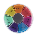 Box na pilulky RABS Everypill bílá