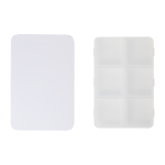 Box na pilulky RABS Hexpill bílá