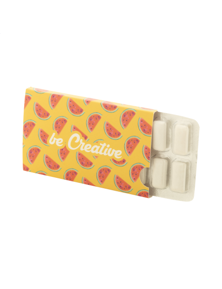 Žvýkačky na zakázku v obalu 12 ks