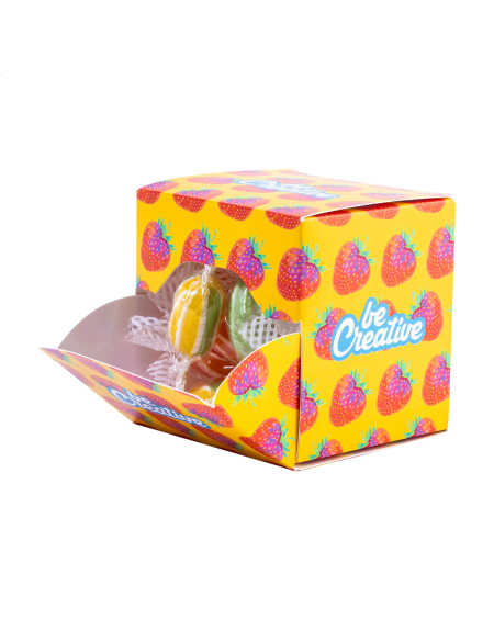 Krabička na bonbóny kostka