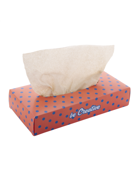 Kapesníčky papírové na zakázku CreaSneeze bílá