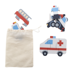 Puzzle dřevěné vozidla Zoofrik