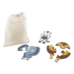 Puzzle dřevěné zvířata Zoofrik