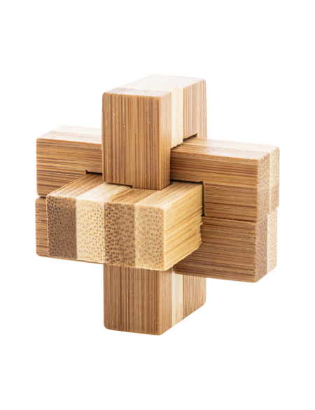 Hlavolam bambusový v krabičce