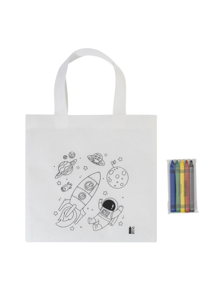 Taška na vybarvení RPET