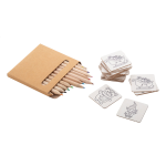 Pexeso na vybarvení vánoční Coloxmor