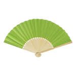 Vějíř s bambusovými žebry Repper zelená