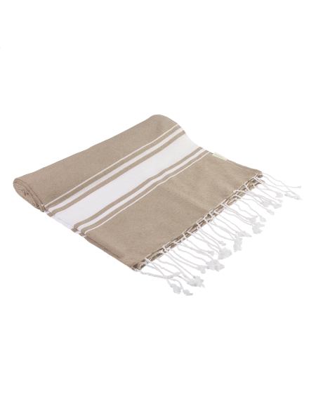 Ručník plážový z recykl. bavlny