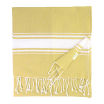 Ručník plážový z recykl. bavlny Cancun žlutá