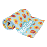 Deka polární z RPET na zakázku CreaFleece bílá