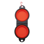 Misky pro psy skládací Chappy Plus červená