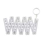 Metr plastový mini Cabinet bílá