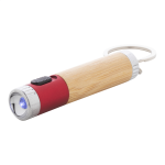 Přívěšek na klíče baterka mini Raboo červená