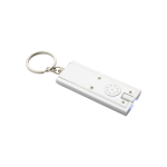 Přívěšek na klíče s LED svítilnou RABS Urban stříbrná