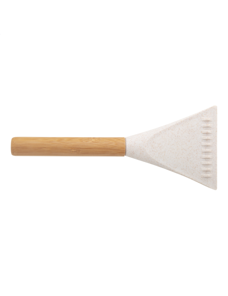 Škrabka na led z pšeničné slámy Membek přírodní