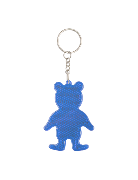 Přívěšek na klíče odrazka Safebear červená