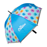 Deštník reflexní na zakázku CreaRain Reflect bílá