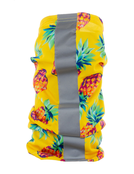 Šátek víceúčelový reflexní šátek na zakázku CreaScarf Reflect