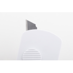 Přívěšek na klíče s nožíkem na papír Parcelo bílá