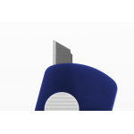 Přívěšek na klíče s nožíkem na papír Parcelo modrá