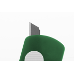 Přívěšek na klíče s nožíkem na papír Parcelo zelená